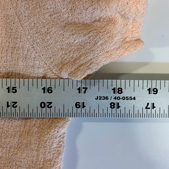 Madewell Texture &‎ Thread Women's Flutter Sleeve Cotton Top Size S - Picture 11 of 12